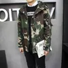 Men's Jackets Men Camouflage Camo Windbreakers Streetwear Hip Hop Jacket Mens Spring Tactical Military Casual