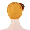 Gorro/gorras de calavera para mujer, gorros de turbante florales grandes, gorros elásticos, envoltura para la cabeza del cabello Delm22