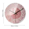 Wanduhren 30 cm Nicht Ticking Clock Islamic Wohnkultur mit Quran für Schlafzimmer Wohnzimmer Stil Acryl