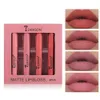 Partihandel Matt Läppstift Kosmetika Vattentät Långvariga Naken Lipsticks Non Sticky Lips Balm Slitstarkt Brown Lip Tint Pen