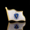 30 STKS Massachusetts Staat van USA Land Vlag Pin Broche Ambachtelijke Metalen Badge Nationale ism Collectible Pin Decoraties7642035