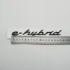 For E-hybrid Emblem Car Logo Sticker Side Fender Letter Badge Decal Nameplate310Z