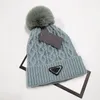 Mulher designer inverno gorros sarja moda chapéu pompons mulheres macio estiramento cabo de malha cashmere chapéus feminino quente crânio bonés bea9778945