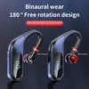 Hanging Ear Wireless Earphones Headphones Power Display Bluetooth 5.0 Business Earphone Sports Headset Intelligent Noise Reductio HD Call Long Battery Life