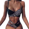 Damenbadebekleidung Mini Bikini Set Micro Badeanzug Frauen Push Up 2022 Sexy Halter Bandage Badeanzug Solide Brasilianische Biquini