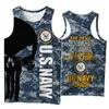 Tessffel America Marine Camo Skull Soldier Army Fashion Casual 3DPrint Unisex Sommer Lustige Tank-Top Weste Herren/Damen V-3