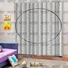 Wild High-Grade Curtain Hipster Designer Serie Toppkvalitet Tyg Hem Sovrum Badrum Transparent Glas Fönsterdörr Multi-Function Luxury Curtain