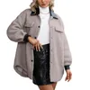 여자 트렌치 코트 암컷 코트 턴 다운 칼라 긴 슬리브 재킷 가을 겨울 버튼을 가진 그레이트 코트