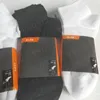 mens socks Wholesale Fashion Women Men Casual socking High Quality Cotton Letter Breathable 100% Sports black and white jogging Basketball