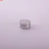 5ml Aluminum Cream Jar Ointment Pots Refillable Makeup Tool Round Containers Cosmetic Storage Tin Cans 50pcs/lotjars