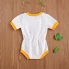 Kids Rompers Girls Boys Rainbow Romper Infant Toddler Jumpsuits Summer Fashion Boutique Baby Climbing Clothes 1796 B3