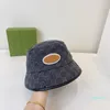Sombrero de algodón de moda unisex Cortex fisherman Sombreros gorro térmico plegable estampado de moda Hatss Wide