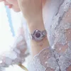 Mode cristal bracelet montre de luxe femmes montre à Quartz Date horloge femme dames montres relogio feminino
