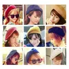 Vrouwen meisje baret franse kunstenaar warme wol winter beanie hoed cap vintage gewone baret hoeden effen kleur elegante dame winter caps heet