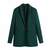 Completo da donna 2 pezzi Blazer e pantaloni Elegante alta moda Vintage Chic Lady Woman Completo completo di pantaloni 210930