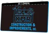 LD6939 KMR Bouwverbeteringen 3D-gravure LED Light Sign Groothandel Retail