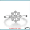Bruiloft sieradenwedding ringen 14 k wit goud luxe diamant ring, moissanite, romeinse ster, kompas, verlovingsvrouwen bruids fijne sieraden daling