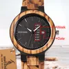 relogio masculino BOBO BIRD Wood Watch Men erkek kol saati Week Display Date Japan Quartz Men' Watches Accept Drop Shipping X0625