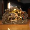 Zayton Nativity Scene SET Christmas Gift Holy Family Statue Christ Jesus Mary Joseph Catholic Figurine Xmas Ornament Home Decor 211027