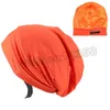 Bonnet de couchage doublé en Satin, couvre-chef en bambou, cheveux naturels crépus, casquette d'infirmière pour femmes et hommes