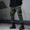 Men's Pants GlacialWhale Mens Cargo Fashion 2021 Joggers Korean Style Hip Hop Techwear Harajuku Japanese Streetwear Trousers Men