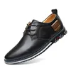 Scarpe da uomo classico colore colore nero in pelle bianca blu marrone arancione mastono tendenza sneaker casual taglia 65 s