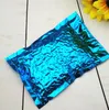 Färgad aluminiumfolie Plattväska, 6x9cm 200PCS / Lot Chromatic Mylar Plating Heat Seal Bags, Top Open Colorized Facial Mask Förpackning Ping