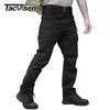 Tacvasen Tactical Pants Militärkläder Mäns utomhusarbete Cargo Airsoft Army Combat Byxor Stretch Assault Male 210715