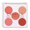 CAKAILA 5 Colors Blush Palette Matte Shimmer Cheek Contour Shadow Powder High Pigmented Easy to Wear Blusher Pigment Cosmetic 30pcs/lot DHL