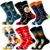 Nouveau printemps 2022 célébrité homme et femme chaussette étoile Animal Tube mexicain marée chaussettes saint valentin