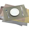 New30 * 45см Анти-занос и теплоизоляция ПВХ Placemat для обеденного стола нескользящая столовая коврик кухонные аксессуары коврик для питья вина RRD11988