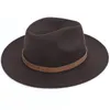 Herfst winter mannen fedora vrouwen vilten hoed Dames sombrero jazz Mannelijke bolhoed outdoor vintage hoge hoeden grote maat