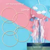 10 sztuk 15 cm / 20 cm Średnica Dream Catcher Ring Round Drewniane Bamboo Hoop DIY Craft Narzędzia