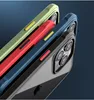 Capa de pl ￡ stico r￭gido caisses de téléphone mobile Apple iPhone13 11pro max 12 mini casos coque anti-queda caso claro para iphone 13 pro