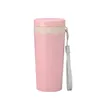 Creative Environmental Protection Double-layer Tumbler Sports Wheat Straw Water Bottle 300ml