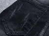 Mens jeans klassieke rechte denim mannen plus maat 28-42 lange broek broek Brand Biker Jean voor zipper decoratie heren's