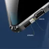 iPhone 13 12 11 Pro Maxケースの高さの反っぽい磁気プライバシーガラスの携帯電話ケースの専用バックルメタルバンパー7 8プラスカバーミニ全身ケース