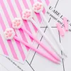 24 PCS Pink Girl Softhearted of Dry Cat's Paw of Neutral Pen Creative Lovely Students Kawaii Fournitures scolaires Stylos pour l'écriture 210330