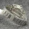 Relógio com mostrador prateado 150M 42mm Automático Mecânico Aço Inoxidável Vidro Voltar Esportes Mar Relógios Masculinos