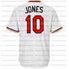 Retro Orioles 1982 Cooperstown Home et HOF 90 Jersey 4 Weaver 22 Jim Palmer 13 Manny Machado