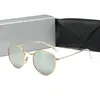 Mens 디자이너 선글라스 Womens Sun Glasses Uv400 메탈 골드 프레임 안경 Occhiali Da Sole Firmati Des Lunettes De Soleil 럭셔리 고품질 8 색 상자 포함