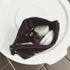 Vrouwen reizen zwarte letter v cosmetische zak rits make-up pu lederen make-up case organizer opslag pouch toiletty schoonheid wassen 220115