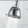 Küchenarmaturen 360 Grad verstellbarer Bubbler Wasserhahn Filter Anti-Spritzbelüfter Diffusor Wasserhahn Sprayer 2 Modus Wasserauslassbefestigung