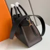 Topp shoppingväskor väska handväskor på min sida tote 5a äkta läder lyxiga designers hög version sadel strand tjh4