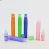500 x 8ml Atomizer Matte Plastic bottle Spray Refillable Fragrance Perfume Scent Sample Bottle Clean Cloth for Travel Partyhigh qty