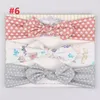 Sweet Baby Girl Headband Florals Hair Tillbehör Knot Bunny Bows Swan Dots Hair Band Födelsedagspresent Boutique