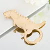 Two styles Gold Dinosaur beer bottle opener Wedding Party gift Baby birthday favors with retail box