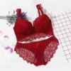 NXY sexy set lingerie big push up underwear set women lace bra plus size ABCD Cups floral sexy top and panties 1127