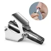 Nose Trimmer for Men Stainless Steel Manual Trimmer for Nose Vibrissa Razor Shaver Washable Nose Ear Hair Trimmer J044