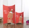クリスマスギフトボックスクリスマスパックムースパターンピローボックス韓国クリエイティブキャンディーケースステレオ漫画デザインプレゼント包装WMQ1046